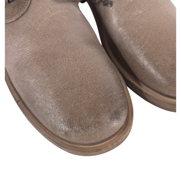 Marsell Distressed Metallic Leather Derbys US 10 EU 43 Mens Bronze Shoes $985 main image 8